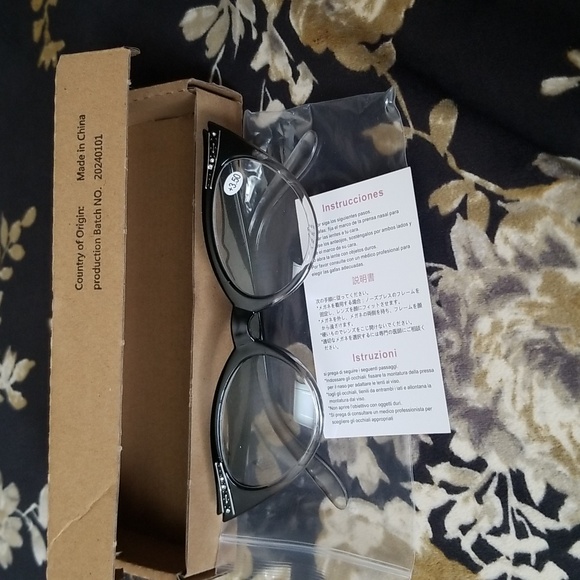 Cat Eye Reading Glasses Retro Presbyopic Glasses Gradient Readers For Women+3.5 - Picture 4 of 17